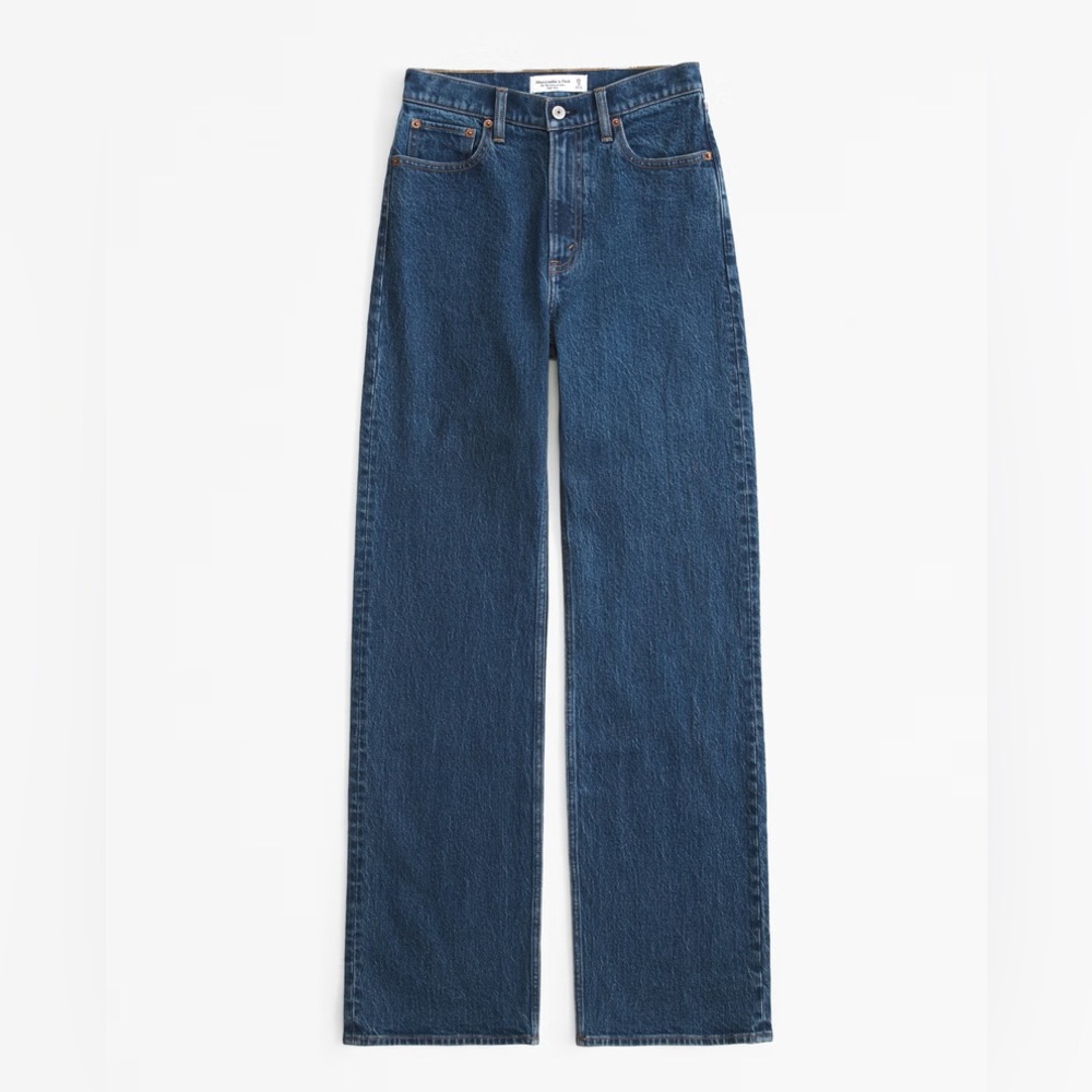 Abercrombie & Fitch High Rise 90s Relaxed Jean 26 Long